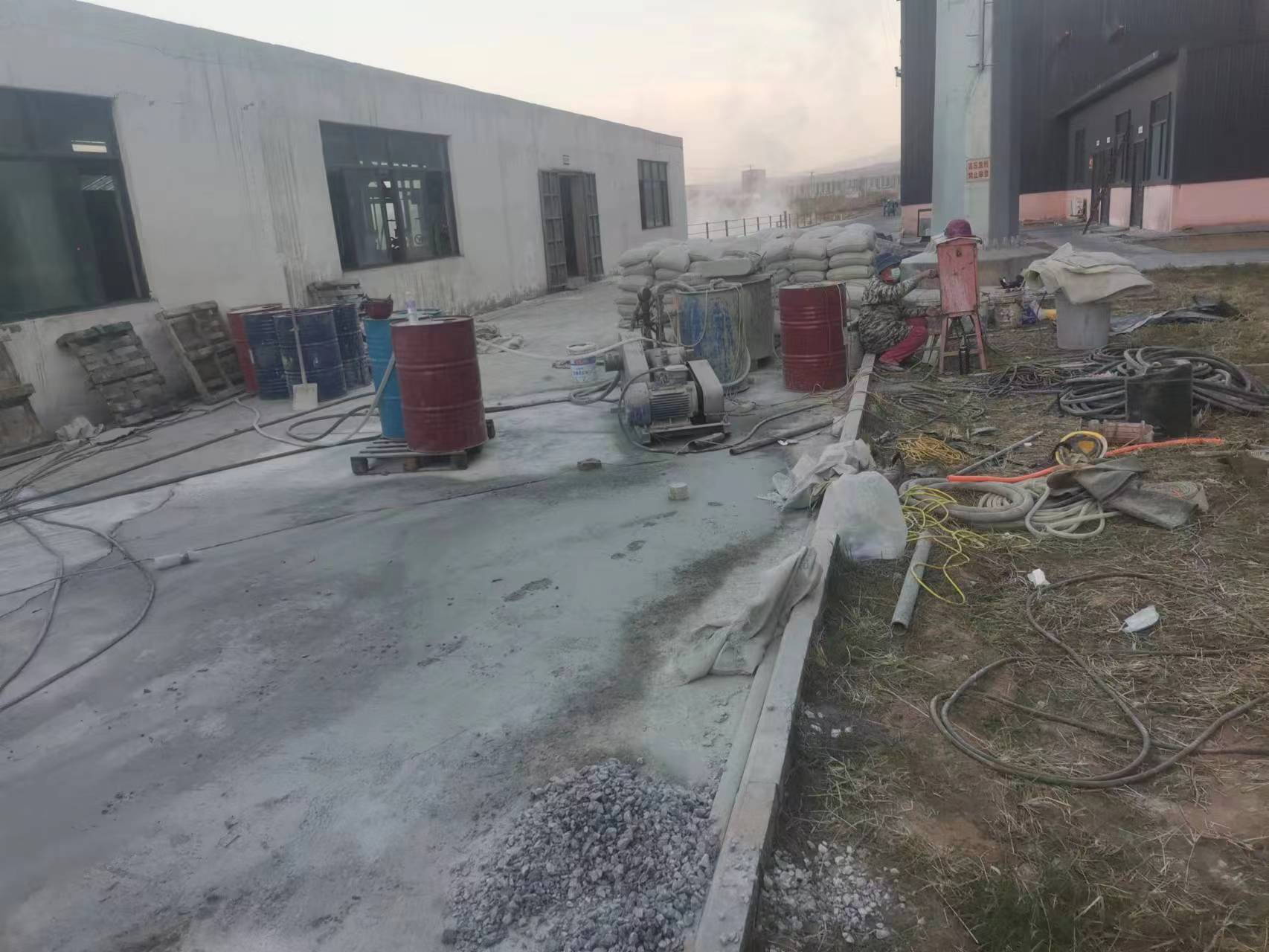叶集厂房地基沉降注浆